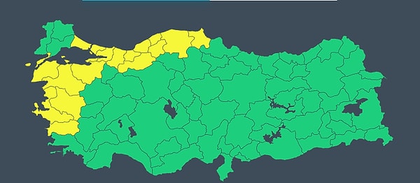 Meteoroloji Genel Müdürlüğü’nden 17 şehir için yağış uyarısı: