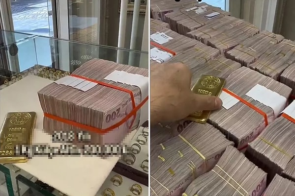 2018 yılında aldığı 1 kilo altınla 5 milyon TL gelir elde etti.