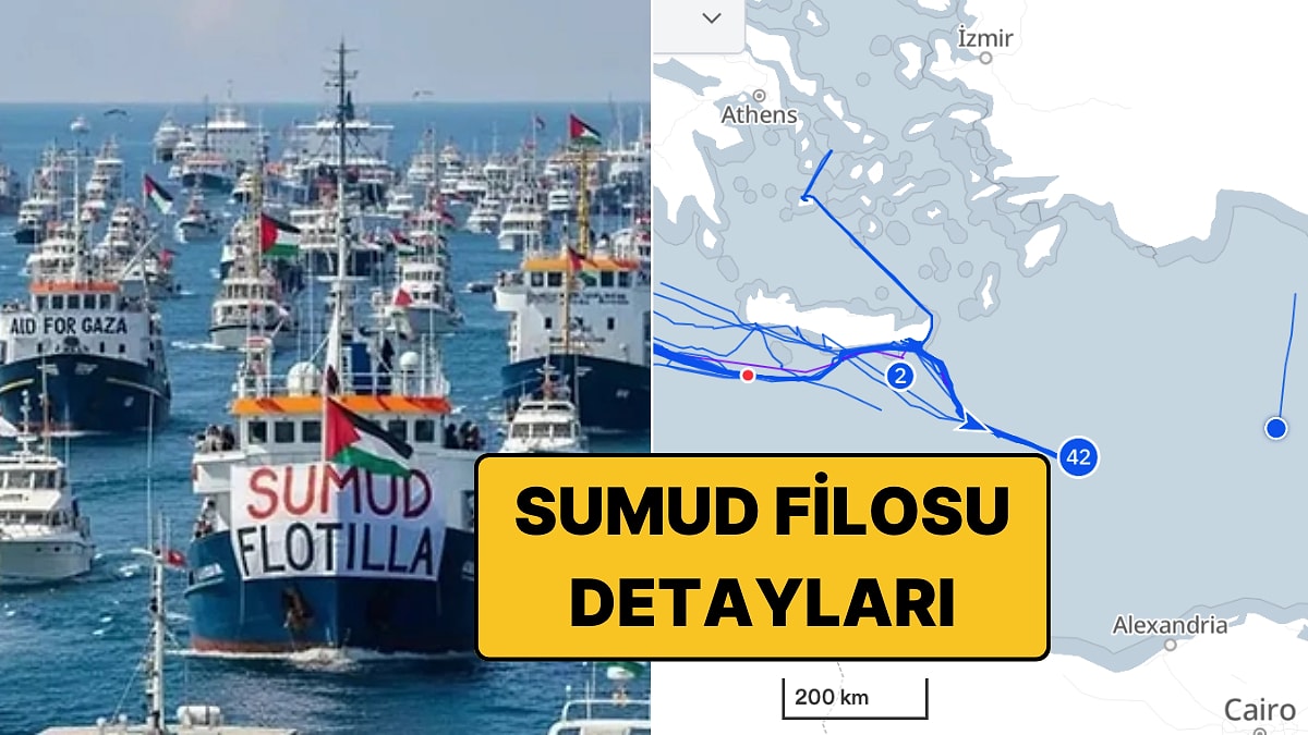 Sumud Filosu Nerede, Kaç Gemi? Sumud Filosu Canlı Takip