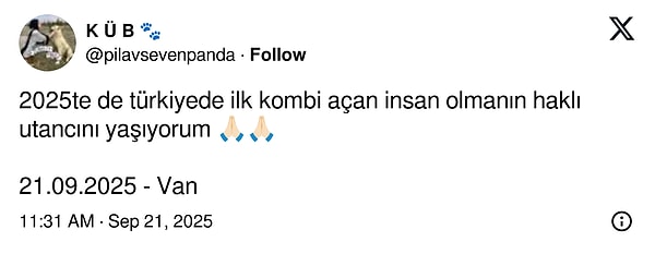 Yoksa sizde de kombiler açıldı mı?