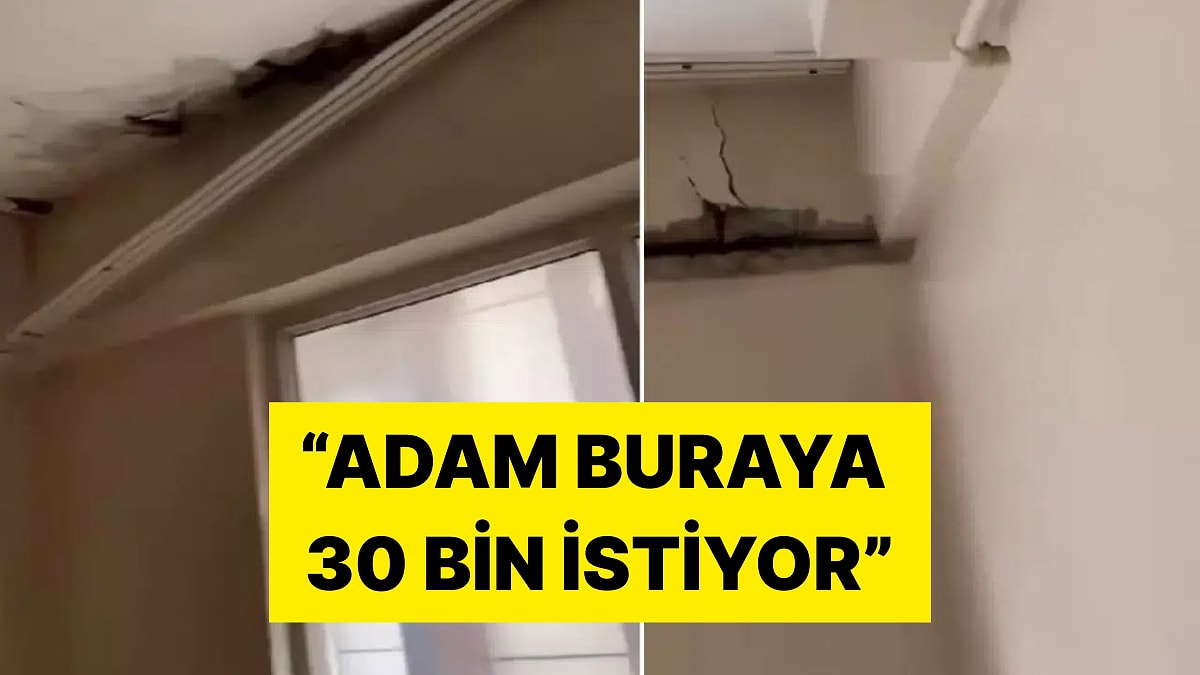 İstanbul&apos;da Ev Arayan Vatandaş 30 Bin Lira İstenen Daireye İsyan Etti