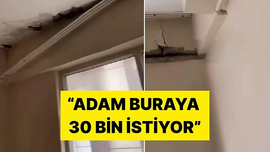 İstanbul'da Ev Arayan Vatandaş 30 Bin Lira İstenen Daireye İsyan Etti