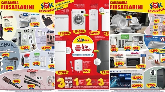 ŞOK'a Mini Fırın Geliyor! 1 Ekim 2025 ŞOK Aktüel Ürünler Kataloğu