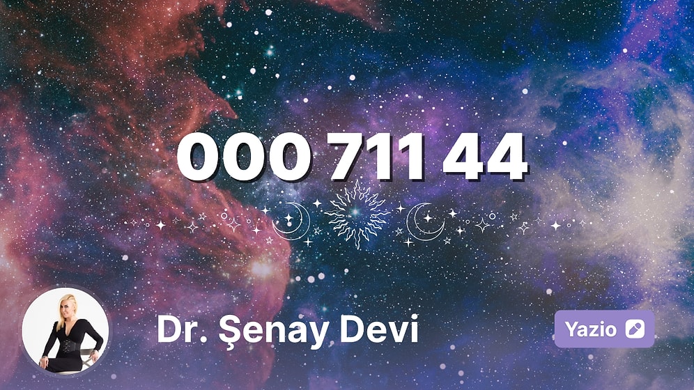 29 Eylül - 1 Ekim 2025 Haftanın Sayı Sekansı: 000 777 44