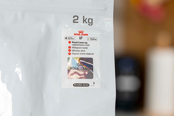 QR Kod Sistemi ile her paket güvenle açılıyor