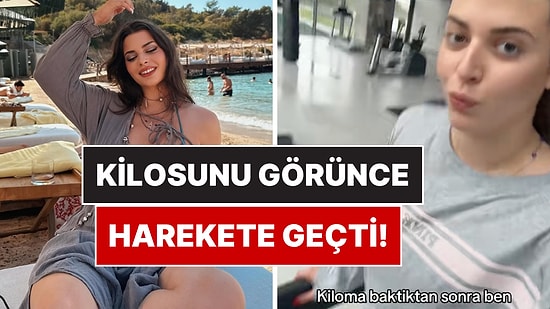 Tartıdaki Kilosunu Gördükten Sonra Büyük Şok Geçiren Derin Talu Spora Başladı!