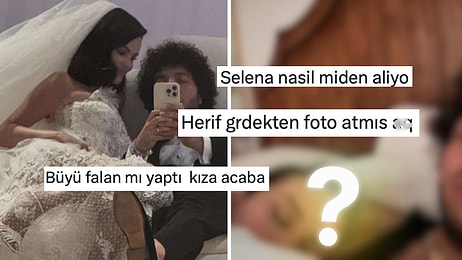 Benny Blanco ve Selena Gomez'in Düğün Gecelerinde Yataktan Paylaştığı Poz X'te Gündem Oldu!