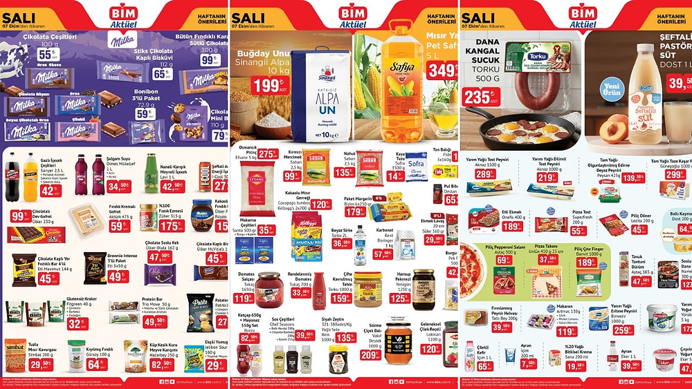 7 Ekim 2025 BİM Aktüel Haftanın Önerileri Kataloğu