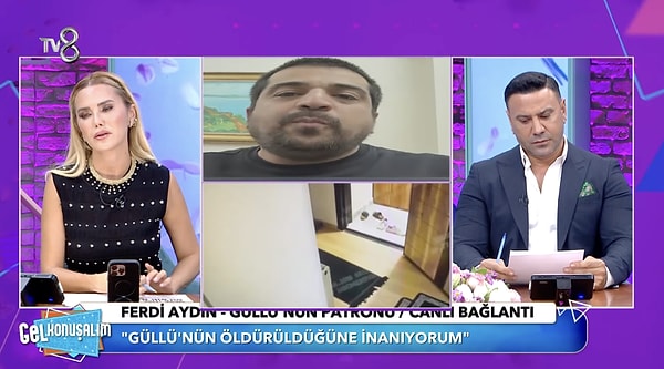 Son olarak Gel Konuşalım programına katılan Güllü'nün patronu Ferdi Aydın'dan şoke eden iddialar geldi.