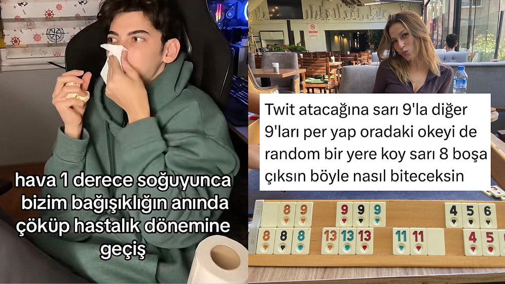 Bağışıklığı Düşenlerden Çift Okeyle Bitemeyenlere Son 24 Saatin Viral Tweetleri