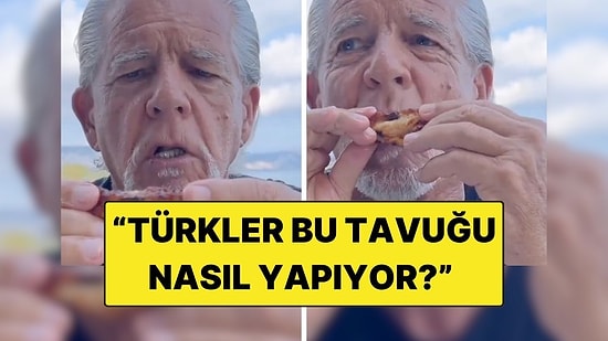 Amerikalı Bir Adam Türk Usulü Tavuk Kanadını Övmelere Doyamadı!