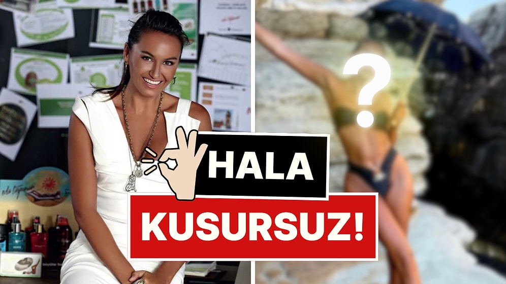 Hala Kusursuz: Yazı Kapatmamaya Yemin Eden 45 Yaşındaki Eda Taşpınar'ın Bikinili Pozları Ağızları Açık Bıraktı