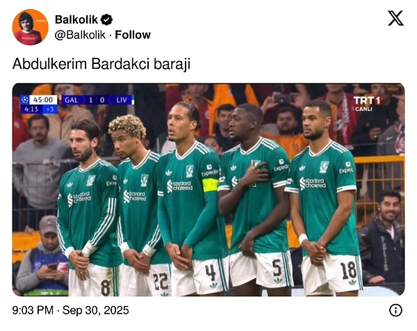 Galatasaray’ın Şampiyonlar Ligi’nde aldığı ilk 3 puan sosyal medyada da birbirinden komik paylaşımları beraberinde getirdi.