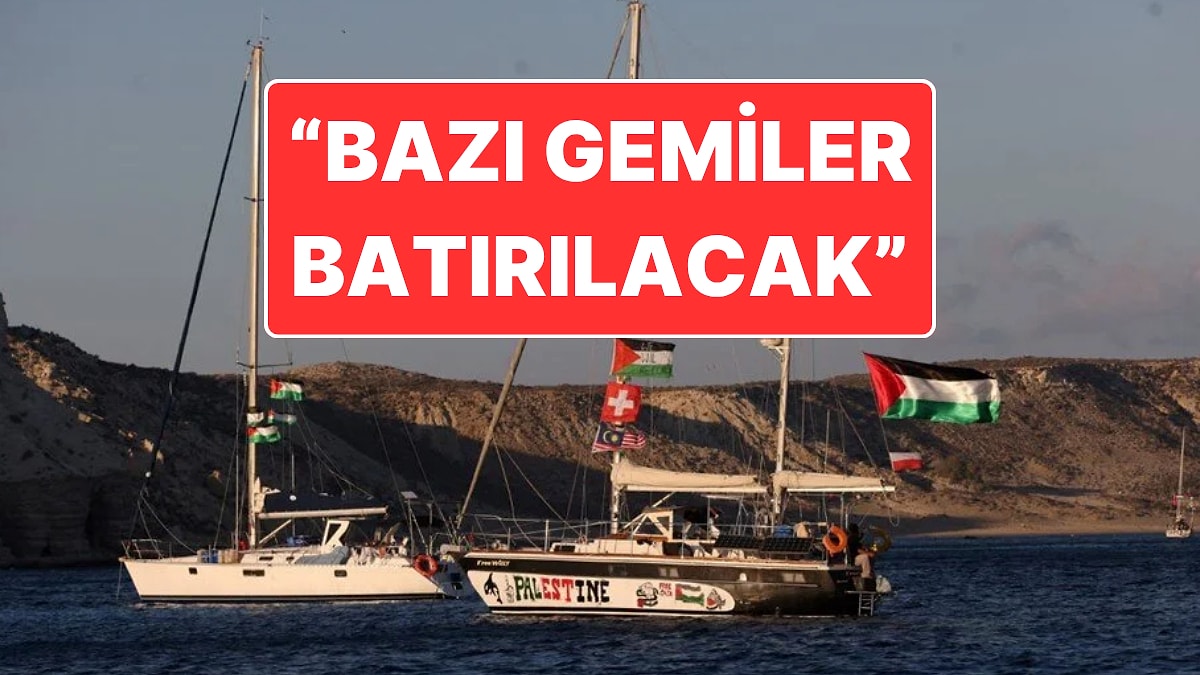 Küresel Sumud Filosu’na İsrail Ablukası: &quot;Bazı Gemileri Batırmayı Planlıyorlar&quot;