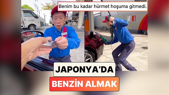İnanılmaz Bir Titizlik ve Özen: Japonya'da Benzin Alan Bir Müşteri Aldığı Hizmeti Paylaştı