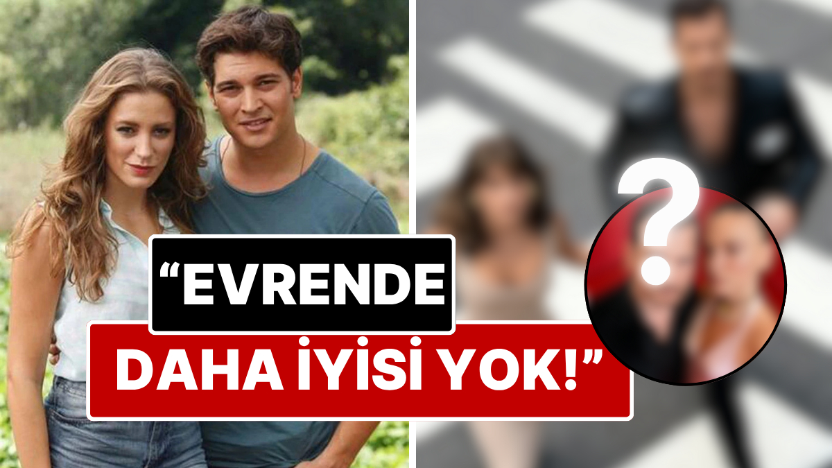 Serenay Sarıkaya ve Çağatay Ulusoy’un Yapay Zeka ile Birleştirilen Fotoğraflardaki Uyumları Göz Doldurdu!