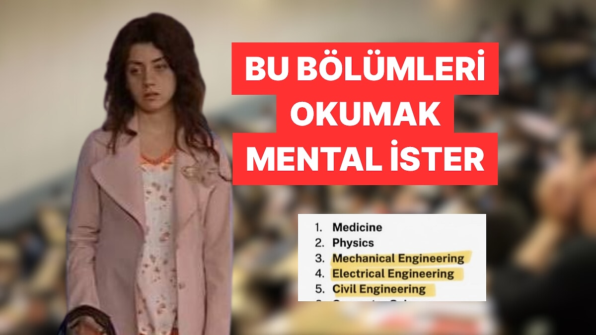 Okuyanlara Kurdeşen Döktüren En Stresli Üniversite Bölümleri