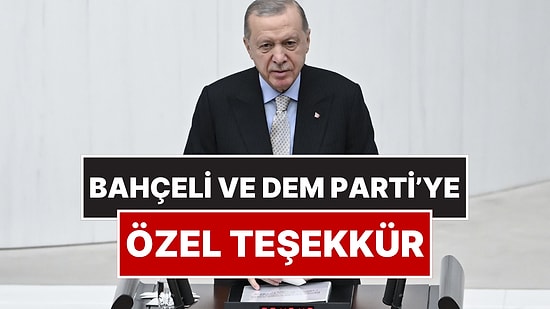 Meclis Açıldı! Cumhurbaşkanı Erdoğan’dan Yeni Yasama Yılı İçin Açıklamalar