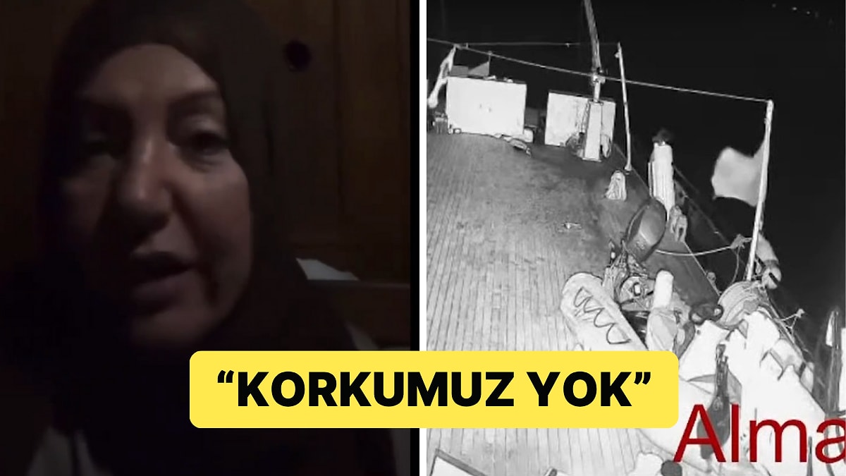Sumud Filosu&apos;nda Yer Alan İkbal Gürpınar Çektiği Son Videoda &quot;Korkumuz Yok&quot; Dedi