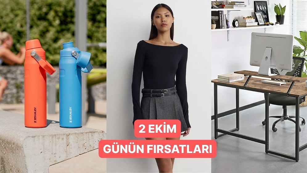 Bugün İndirimde Neler Var? Stanley İndirimlerinden Dilvin Ürünlerine 2 Ekim 2025 Günün Fırsatları