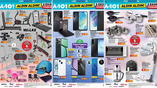 A101'e Tefal Şarjlı Dikey Süpürge Geliyor! 2 Ekim 2025 İnternete Özel Aldın Aldın Kataloğu