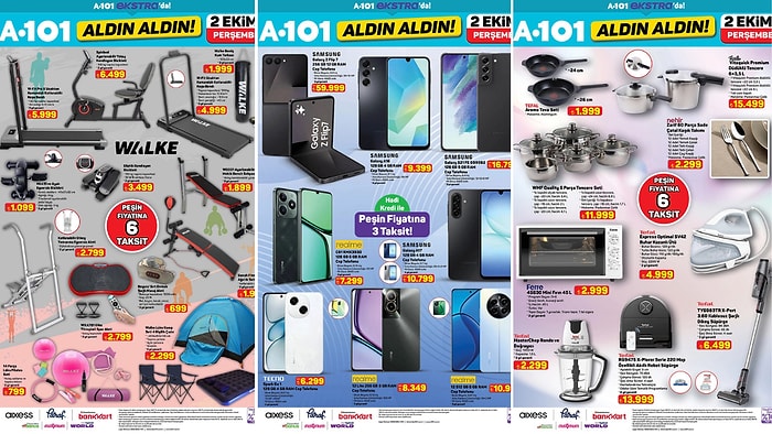 A101'e Tefal Şarjlı Dikey Süpürge Geliyor! 2 Ekim 2025 İnternete Özel Aldın Aldın Kataloğu