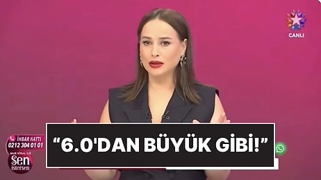 Depreme Canlı Yayında Yakalandılar: Nur Viral ile Sen İstersen Programında Deprem Anı Panik Yarattı