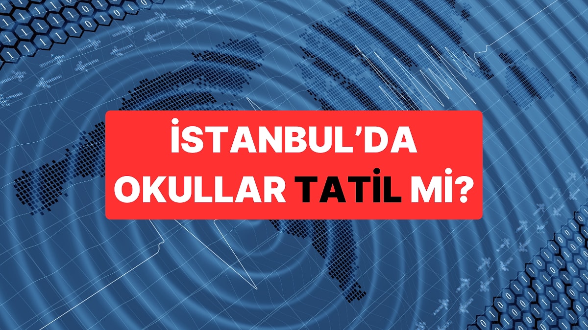İstanbul&apos;da Yarın Okullar Tatil mi? 3 Ekim Cuma İstanbul&apos;da Okul Var mı, Yok mu?