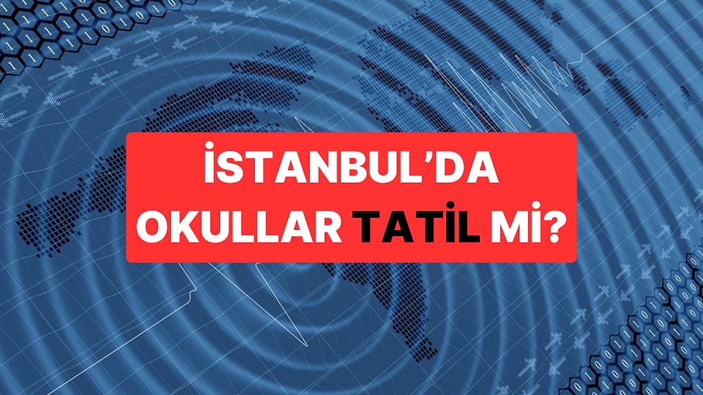İstanbul'da Yarın Okullar Tatil mi? 3 Ekim Cuma İstanbul'da Okul Var mı, Yok mu?