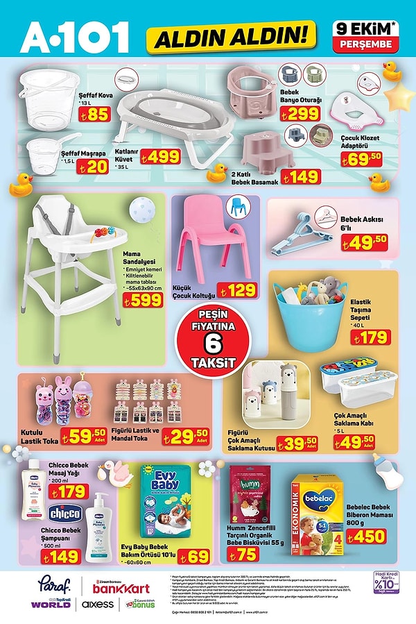 Şeffaf Kova 85 TL