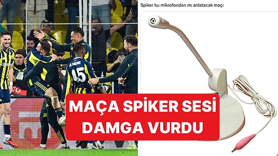 Fenerbahçe - Nice Maçı Yayınındaki Spiker Sesi Sosyal Medyada Tepki Çekti