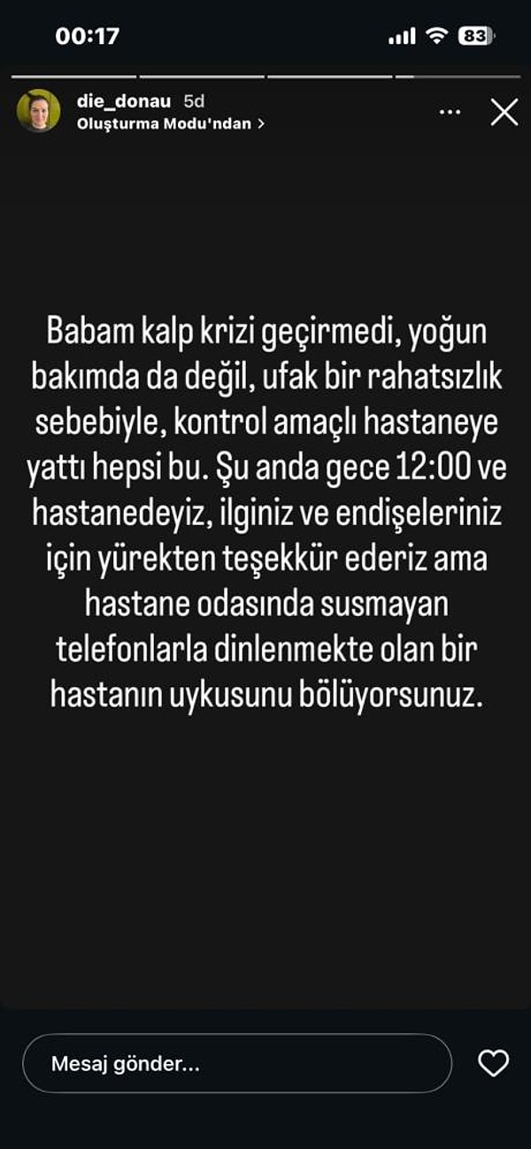 İlber Ortaylı'nın kızından da açıklama geldi.