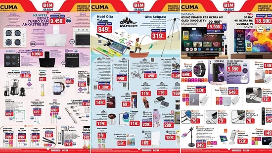 BİM'e Olta Takımı Geliyor! 10 Ekim 2025 BİM Aktüel Ürünler İndirim Kataloğu