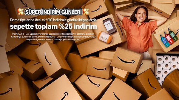 01.11.2025 tarihinde başlayan ''Süper İndirim Günleri'' günlük ihtiyaçlarınızı uygun fiyata almak için özel bir indirim sunuyor.