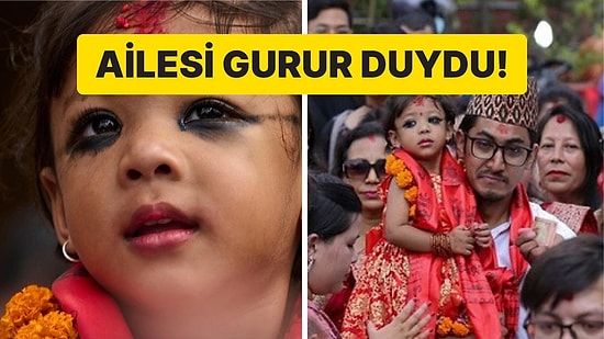 Nepal’de 2 Yaşındaki Küçük Kız, Yeni “Yaşayan Tanrıça” Seçildi