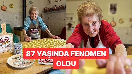 Çektiği "Ravioli" Videosuyla Viral Olan 89 Yaşındaki İtalyan Kadın 4 Milyon Takipçiye Ulaştı