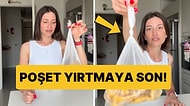 Kördüğüm Olan Poşeti Yırtmadan Açmak İçin Bu Taktiği Görmelisiniz!