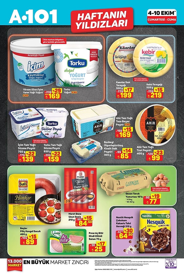 Yörsan / Eker / İçim Yarım Yağlı Yoğurt 5 Kg 169 TL