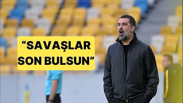 Shakhtar Donetsk Teknik Direktörü Arda Turan'dan Ukrayna ve Filistin Açıklaması