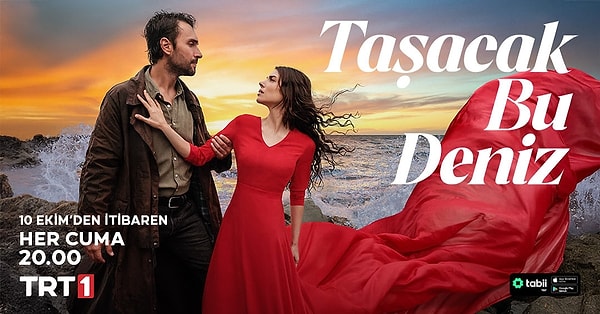 TRT 1 ekranlarında yayınlanacak olan "Taşacak Bu Deniz" dizisinin afişi geçtiğimiz günlerde yayınlandı.