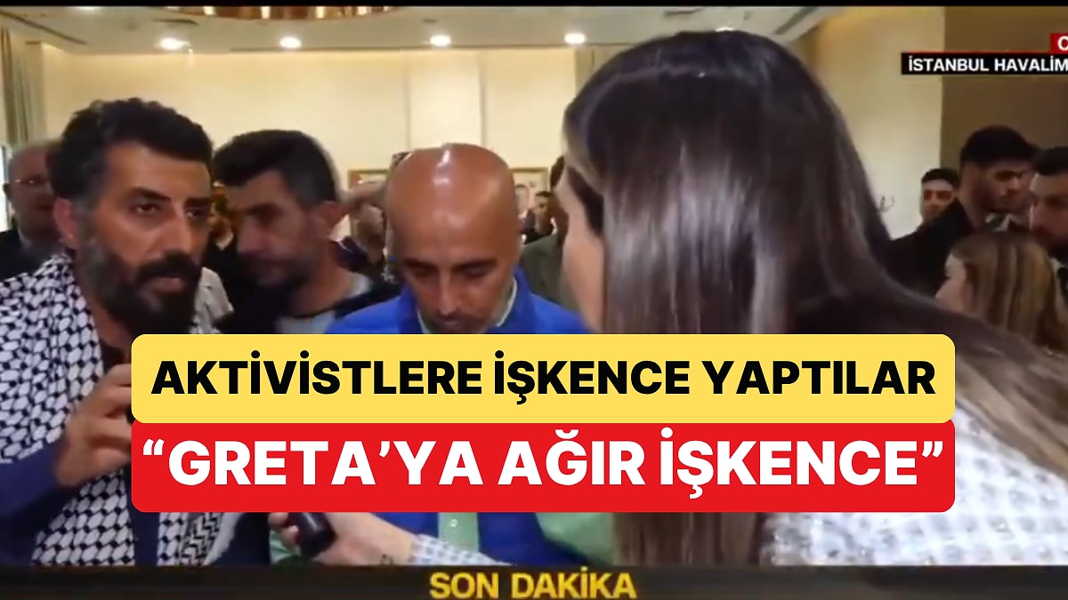 Sumud Filosu&apos;ndaki Aktivistlere İşkence Yapıldı: Greta Thunberg&apos;e İsrail Bayrağı Öptürüldü