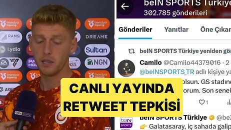 Galatasaray'da Metehan Baltacı, beIN Sports'a Yapılan Retweetle İlgili Canlı Yayında Tepki Gösterdi