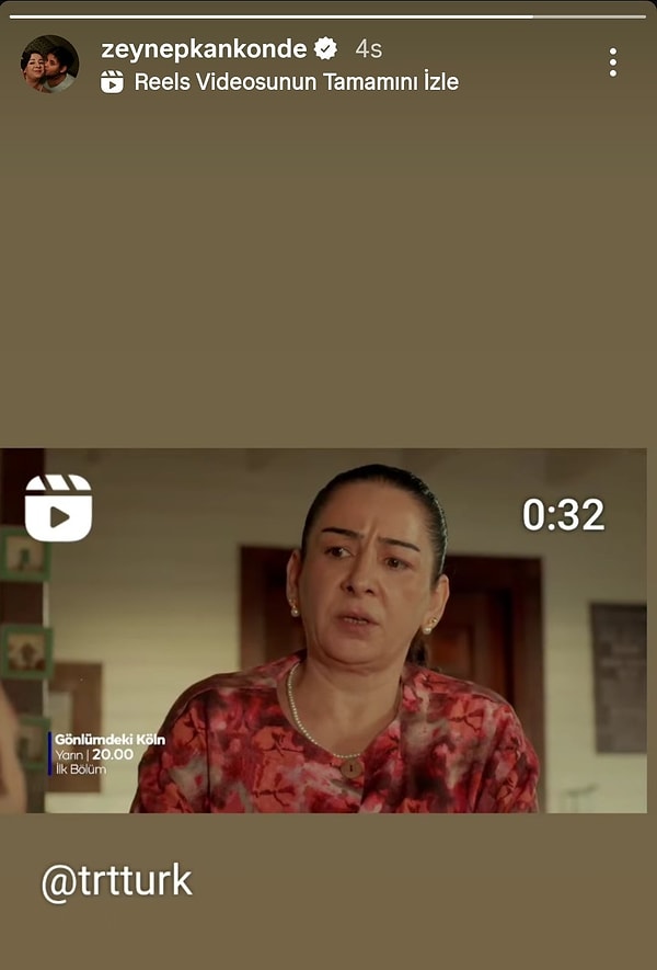 Ancak diziden ailevi sebeplerle ayrılan Zeynep Kankonde, yeni projesini duyurdu.