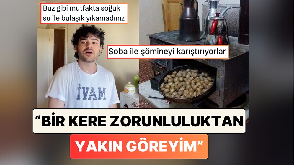 Bir Genç Sosyal Medyada Soba Güzellemesi Yapanlara Ateş Püskürdü: "Bir Kere Zorunluluktan Yakın Göreyim"
