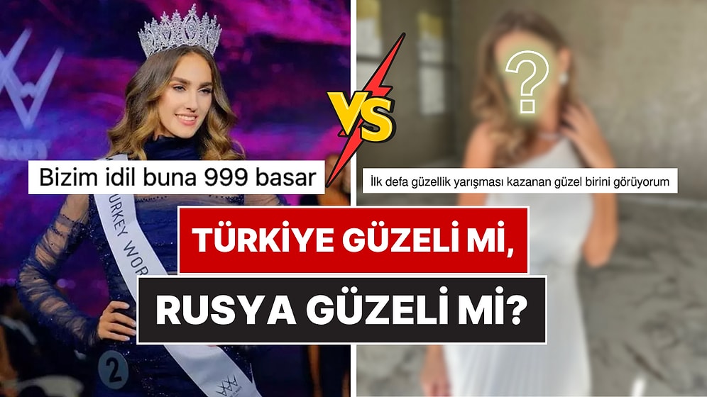 2025'in En Güzel Rus'u Açıklanır Açıklanmaz Şabaniye Benzetmesi Yapılan İdil Bilgen'le Kıyaslamalar Başladı!