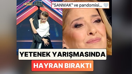 Bulgaristan'daki Yetenek Yarışmasında Arino Shiloh İsimli Yarışmacının Pandomim Performansı Beğeni Topladı