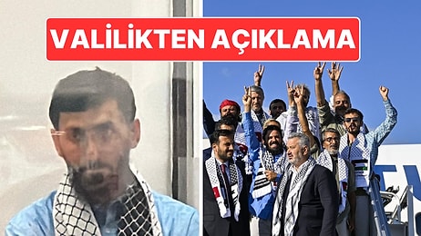 Valilikten Açıklama: Sumud Filosu’nda Yer Alan Erdem Özveren İstanbul’a Dönüşte Gözaltına Alındığı Açıklamıştı