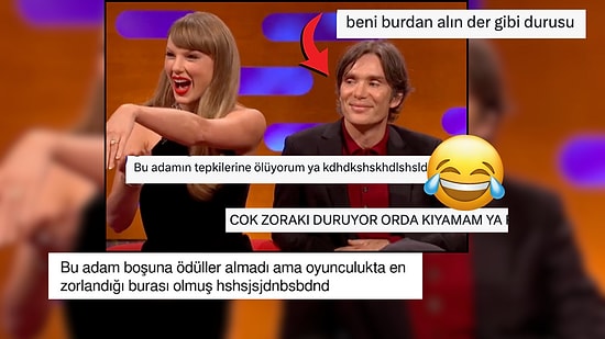 Taylor Swift'in Nişan Yüzüğünü Heyecanla Sergilediği Anlarda, Cillian Murphy’nin Yüz İfadesi Gündem Oldu!