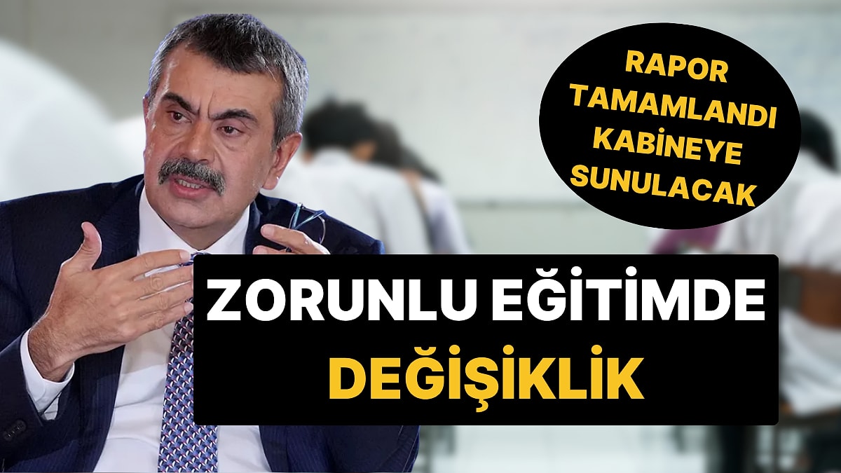 Milli Eğitim Bakanı Yusuf Tekin Açıkladı: Zorunlu Eğitim Süresinde Değişiklik!