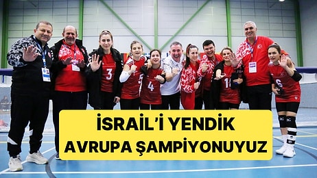 Golbol Milli Takımımız İsrail'i 10-3'lük Skorla Yenerek Avrupa Şampiyonu Oldu